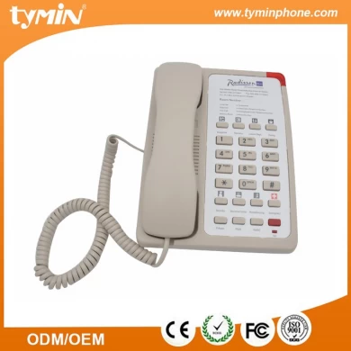 Handset design hotel landline telephone with hand-free speakerphone (TM-PA041)