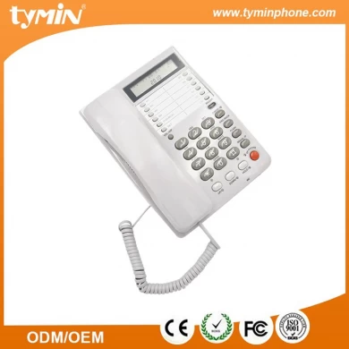 НОВИНКА Настенный проводной домашний телефон со стационарной телефонной линией и LCD Caller ID (TM-PA099)