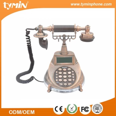 Antikes Telefon der neuen Ankunft mit LCD-Anzeigenfunktion (TM-PA182)