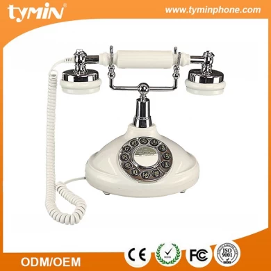 Diseño clásico retro con amor antiguo Teléfono interno con función de remarcación del último número para uso en el hogar (TM-PA198)