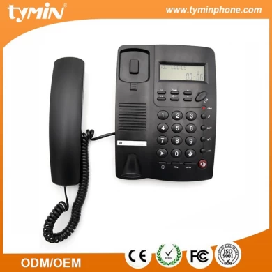 Shenzhen New Fashion Corded Handsed Caller ID Function هاتف للاستخدام المكتبي الصانع مع خدمات OEM