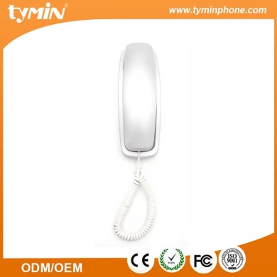 Slim and smooth design trimline wall phone for home or office use (TM-PA022)