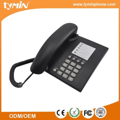Teléfono de oficina de teléfono simple y básico sin identificador de llamadas (TM-PA157)