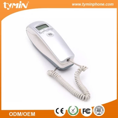 Small LCD display caller ID Slimline phone P/T switchable and wall mountable(TM-PA051)