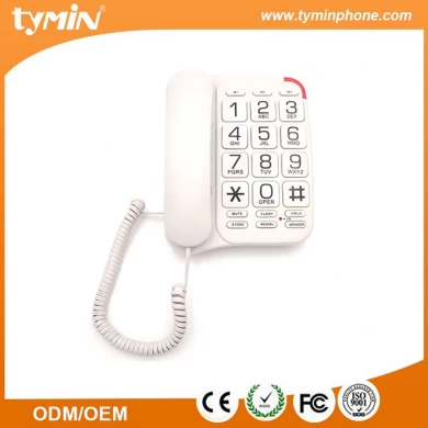 Tymin nouveau design amplifié téléphone gros bouton pour une utilisation âgée