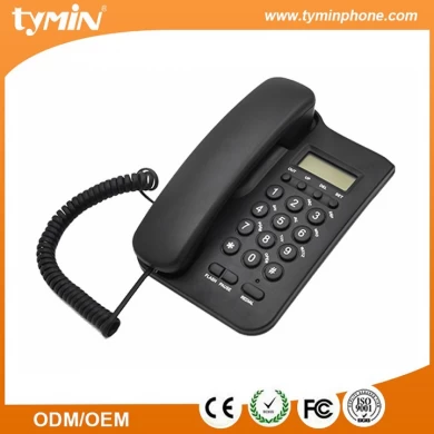 Wall Mount Single Line Caller ID Room Phone for Home  (TM-PA102)
