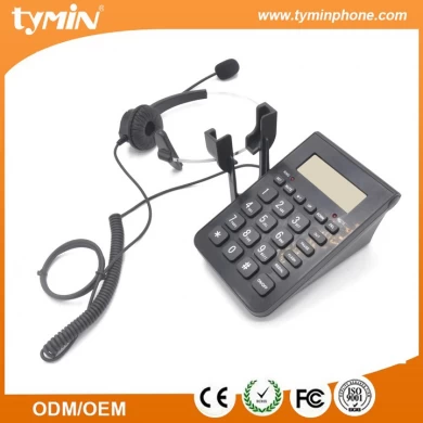 Good quality caller central phone with headset device for sale (TM-X006)
