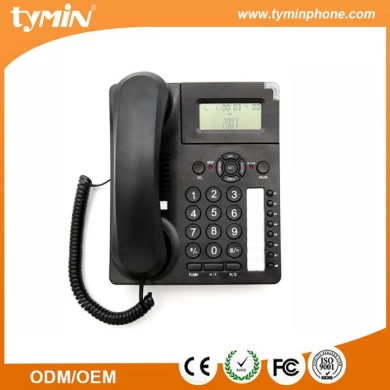 China Nueva llegada Sistema de teléfono con cable y oficina de 2 líneas con identificador de llamadas (TM-PA003)