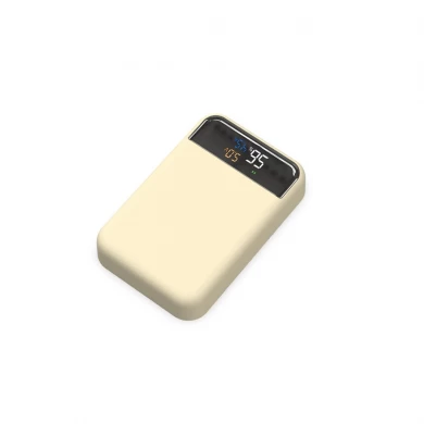 10000MAH μαγνητική ασύρματη τράπεζα φορτιστή Qi με πολύχρωμη ψηφιακή ισχύ και οθόνη τάσης/ρεύματος 22.5W PD Battery Charger (MH-P25)