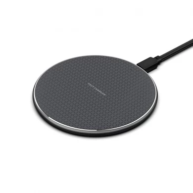 China Cheapest Aluminum Alloy Base Design Fast Wireless Charging Pad Compatible with All Qi-Enabled Devices and Xiaomi 10 Pro 5G Version Phones (MH-D4)