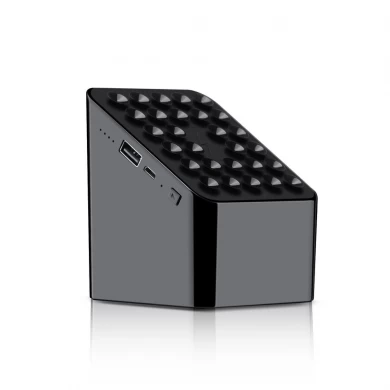 Tragbarer kabelloser Bluetooth-Lautsprecher zum Aufladen mit kabellosem HD-Sound und Saugnapf Drahtloser Batterieladegerät Telefonständerhalter (MH-P52)