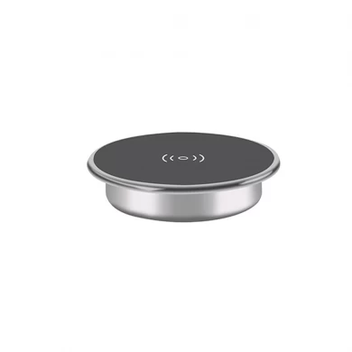 Shenzhen Best Sale Desk Wireless Charger for iPhone Xs Max/XR/XS/X/8/8 Plus and Qi Wireless Charger Grommet Hole in Tables for All Qi-Enabled Phone (MH-D23)