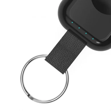 Shenzhen Pocket Size Keychain Design Magnetic iWatches Wireless Charger with Built in Power Bank Function and Compatible with iWatches Series 1/2/3/4 (MH-D40)