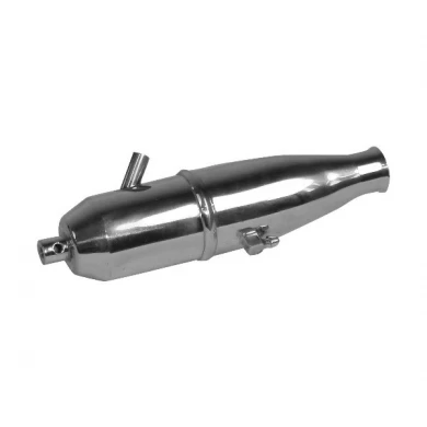 1/10 Scale Aluminum Polished Exhaust Pipe 02124