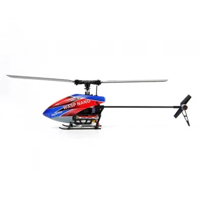 2.4G WASP100 Brushless NANO CPX Flybarless RTF 3-Achsen Gyro 6CH Hubschrauber REH0903-1