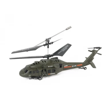 3.5CH infrarrojos helicóptero de control remoto pequeño halcón negro REH65U811
