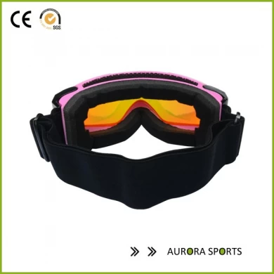 100٪ حماية من الأشعة فوق لمكافحة الضباب نظارات التزلج على الجليد نظارات