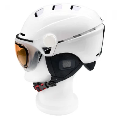 2017 neueste starke Fähigkeiten auf allen Arten von Helm, Ski Helm mit Brille