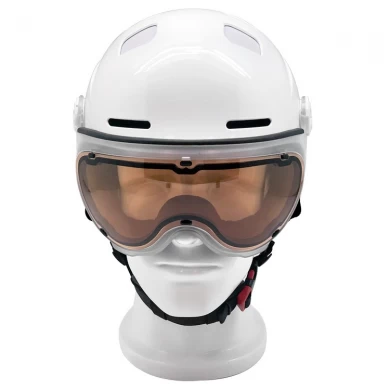 2020 Newest Strong Capabilities On All Kinds Of Helmet, Ski Helmet With Goggles