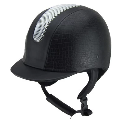 ABS + EPS + PU deri binici kask, moda tasarım şapka kask AU-H02