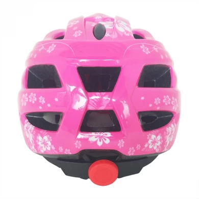 Kask dziecięcy AU-C10 dla małej dziewczynki, lekki, różowy kask rowerowy