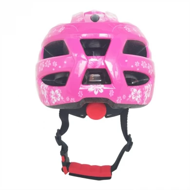 小さな女の子のためのAU  -  C10の子供のヘルメット軽量ピンクの自転車の安全ヘルメット