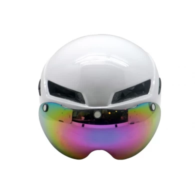 Aero TT bike helmets with magnet visor AU-T02