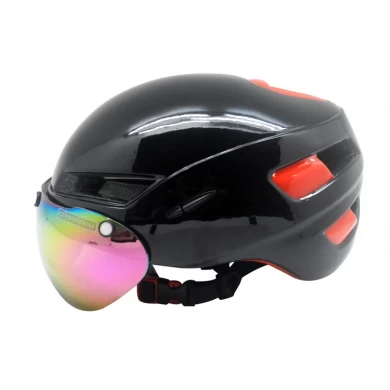 Aero TT bike caschi con visiera magnetica au-T02