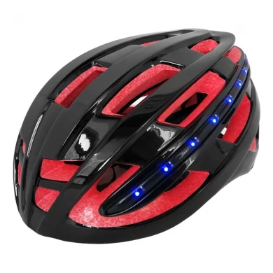 Aurora R & D Nuovo casco da strada a LED Light Bike con batteria di qualità Li-Polymer ad alta capacità AU-R6