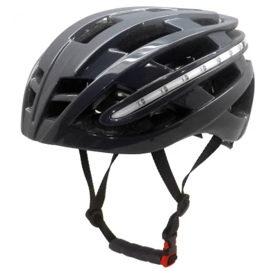 Aurora R&D New LED Light Road Bike Helmet with High Capacity Li-Polymer Quality Battery AU-R6
