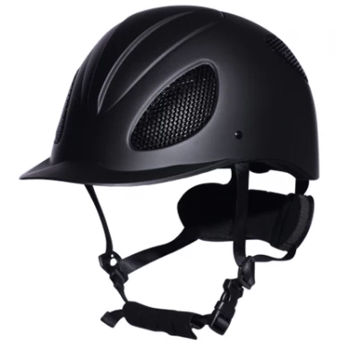 Schwarz Reitpferd Spring Helme AU-H03A