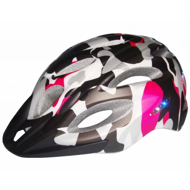 CE certified mountain bike helmet light, best helmet light intergrated AU-L01