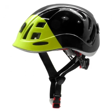 Lezení ustoupit slaňování Pokrývka hlavy Děti rock Helmet Horolezecké helmy pro prodej AU-M01