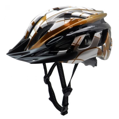 Competitve price fashion design your own adult bicycle helmet with visor (New lanuched)