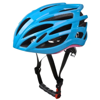 ダブルインモールド成形BR91は、調整可能なロードレース自転車用ヘルメットを換気します