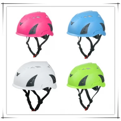 EN397 approval comfort adjustable plastic industry PPE safety helmet with soft padding