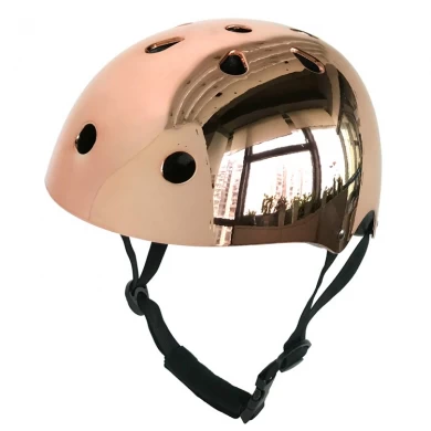 Factory High-End Chrome Skate Helm CE & CPSC Skateboard Helm zu verkaufen