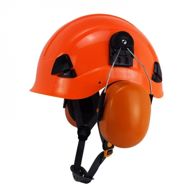 Forstwirtschaft Helm mit Gesichtsschild und Ohrmuffs 3 in 1 CE EN397 Forstwirtschaft Helmkettensäge Helm