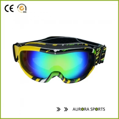 Gafas de marca de esquí genuinos doble lente anti niebla Gran esféricos gafas de snowboard profesional