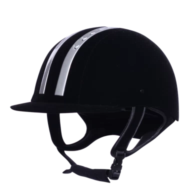 Шлемы для верховой езды с материалом из микрофибры замши, АС-H01
