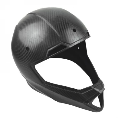 High Quality Prepreg Carbon Fiber helmet cover (Autoclave process)