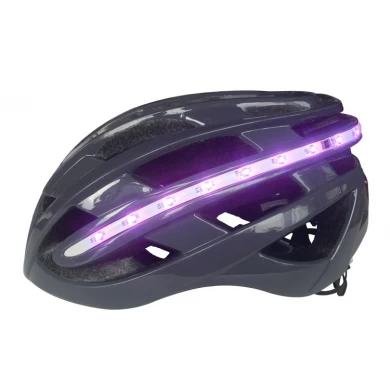 Светодиодный велосипедный шлем поставщик, Smart LED велосипедный шлем с портом зарядного устройства USB