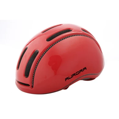 이동식 비 코브와 함께 새로운 도착 빨간색 자전거 헬멧