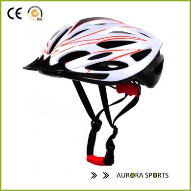 Nuevo arrivol PVC + EPS peso ligero al aire libre diseño bicicleta casco AU-BD01