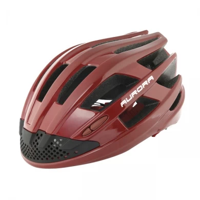 Nuovo casco disegno della bici con i fan integrata e luce a LED per il 2016