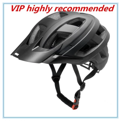 Nouveau design Inmold extérieur beau casque de vélo de montagne avec visière pour adulte