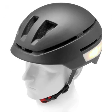 Nuevo diseño inteligente casco au-r9 con señales de giro