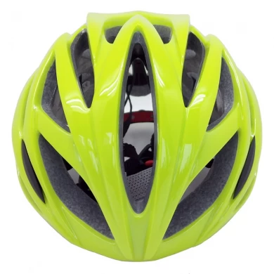 Nouveau professionnel vert fluorescent personnaliser casque de cyclisme, casque d'équitation vélo cool adulte
