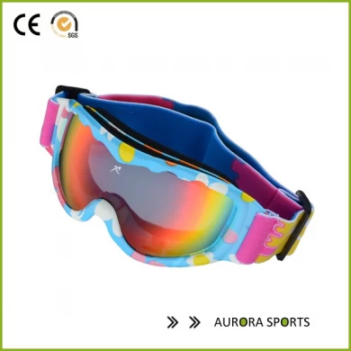 New genuine brand multicolor snow goggles anti-fog big spherical professional ski glasses