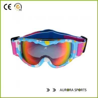 New genuine brand multicolor snow goggles anti-fog big spherical professional ski glasses